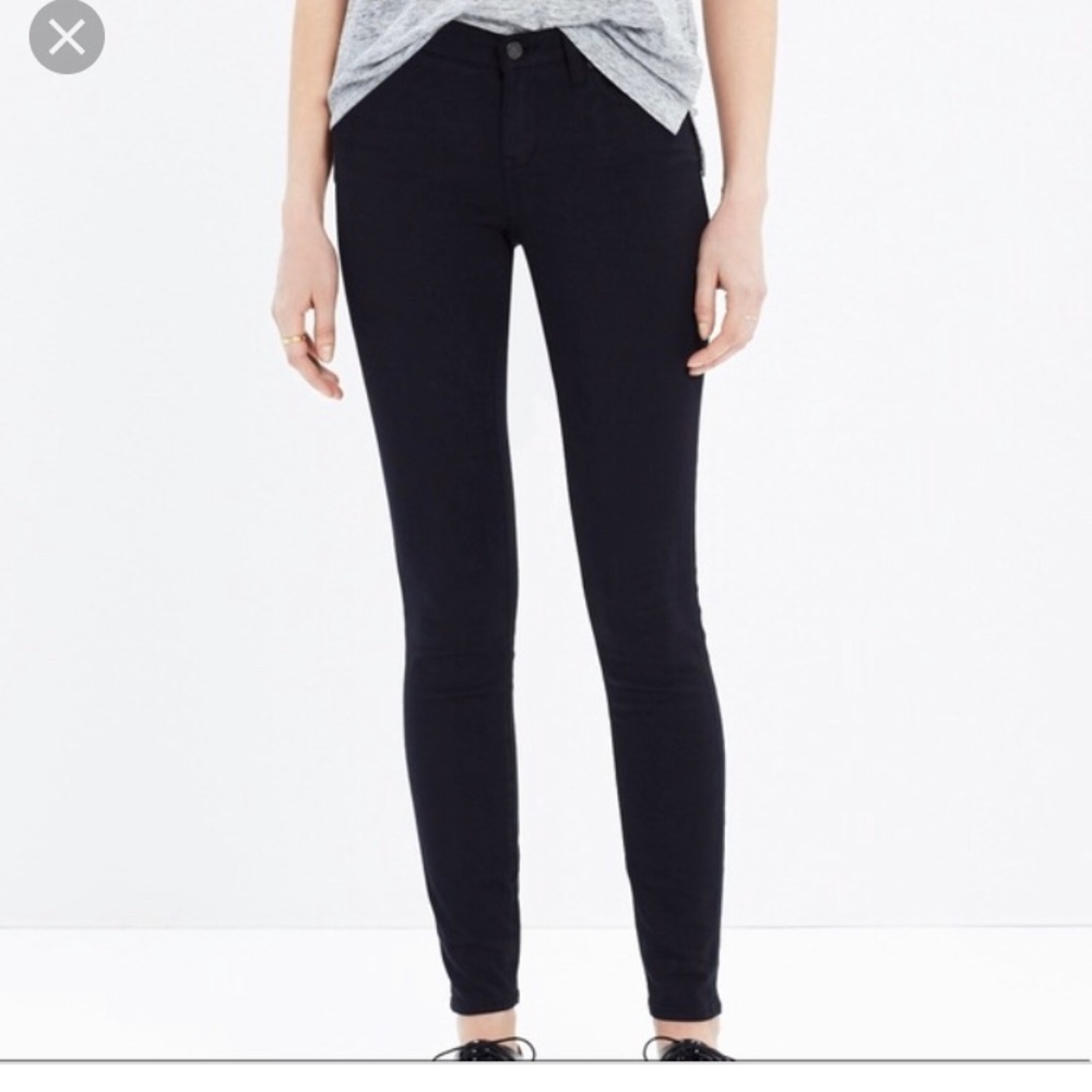 Madewell Skinny Skinny Black Jeans 27